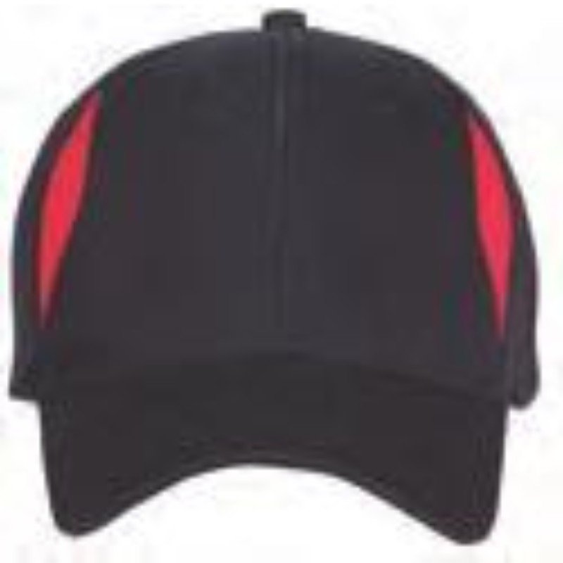Cap With Different Color Panels Style 219 Red